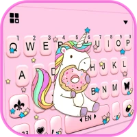 Chủ Đề Bàn Phím Pink Unicorn D