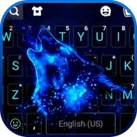 Chủ Đề Bàn Phím Neon Wolf 2